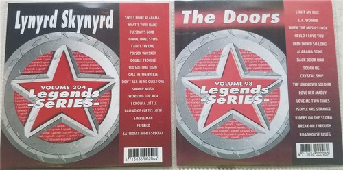 Cdg legends karaoke discs - cdg,