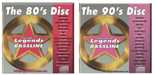 Legends karaoke cdg discs - 2,