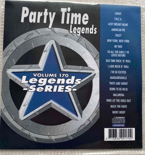 Legends karaoke cdg discs - cdg,