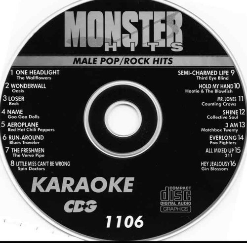 Male pop rock - male, hits