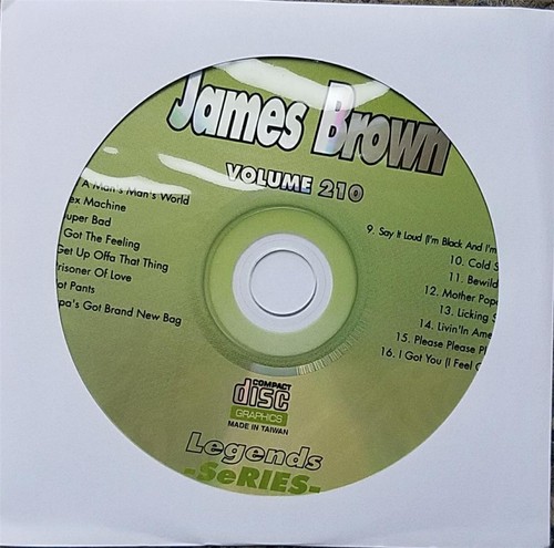 Legends james brown karaoke - brown,